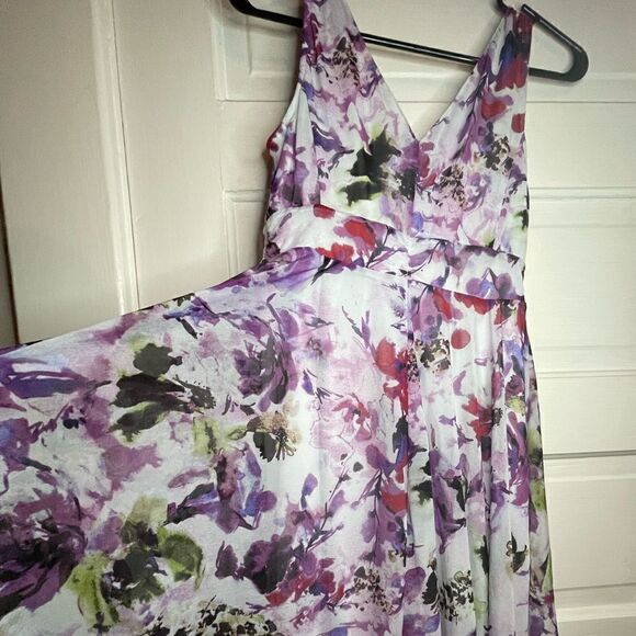 Simply Vera Vera Wang Pleated A-Line Dress Pullover Style w/ Empire Waist - Picture 12 of 14